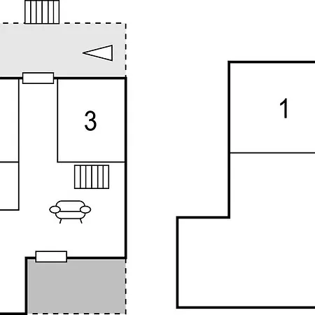 Appartement Havnehusene, Lejl 56 *